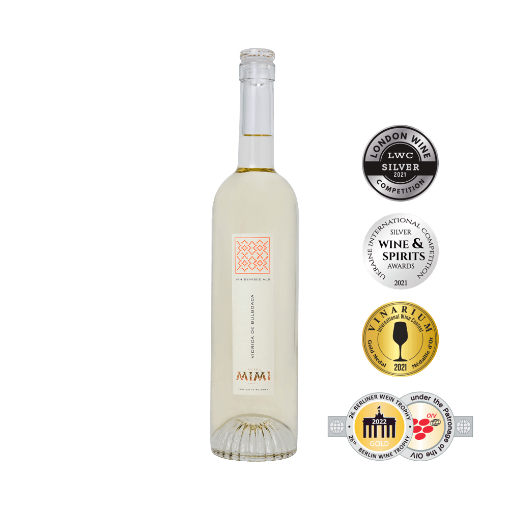 Viorica de Bulboaca demisec Viorica de Bulboaca Weißwein Halbtrocken