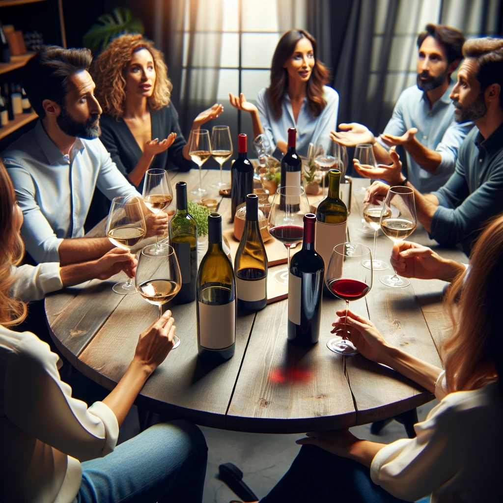 Weinverkostung